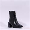 Una Healy Opalite Block Heel Front Zip - Vinyl